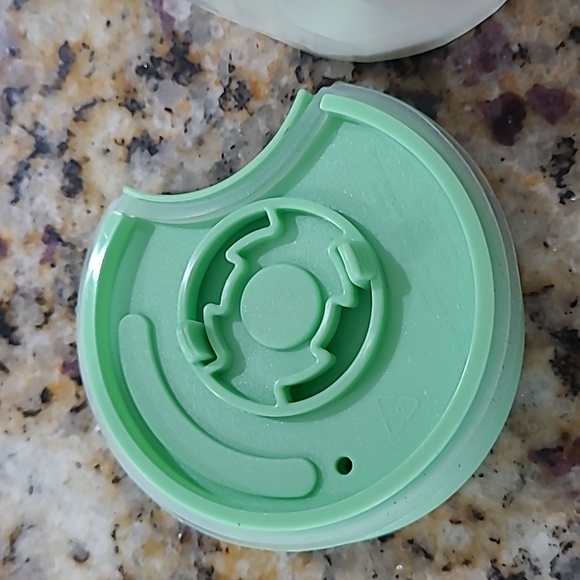 New Starbucks 2024 Summer Pearlescent Wave Luster Ceramic Travel Mug 12 Oz - Picture 6 of 7